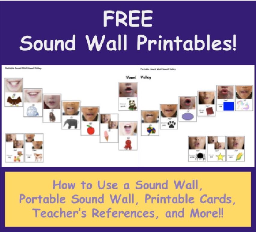 Preview of Sound Wall Printables